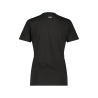 T-shirt de travail femme manches courtes col rond coton Noir – Dassy Oscar Women