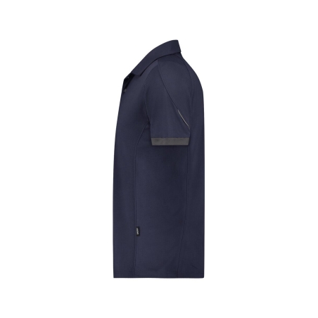 Polo de travail piqué respirant anti-UV UPF 50+ séchage rapide Marine/gris – Dassy Traxion Next