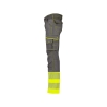 Pantalon stretch haute visibilité multipoches EN ISO 20471 classe 1 Gris ciment/jaune fluo coupe longue – Dassy Princeton