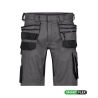 Bermuda de travail stretch multipoches Cordura Gris/noir – Dassy Trix Next