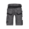 Bermuda de travail stretch multipoches Cordura Gris/noir – Dassy Trix Next