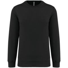 Sweat-shirt col rond noir 280 g/m² unisexe Kariban