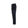 Pantalon de travail multipoches avec genouillères ajustables Marine/noir – Dassy Rossi