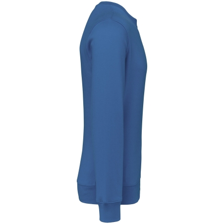Sweat-shirt col rond bleu unisexe 280 g/m² Kariban – vue 3