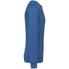 Sweat-shirt col rond bleu unisexe 280 g/m² Kariban – vue 3
