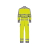 Combinaison de travail haute visibilité multinormes multipoches Jaune fluo/gris graphite – Dassy Spencer