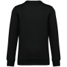 Sweat col rond French Terry écoresponsable Noir – Native Spirit – vue 2