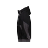 Sweat à capuche de travail coudes renforcés Cordura doublure teddy Noir/gris anthracite – Dassy Pulse