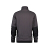 Sweat-shirt de travail zippé coudes renforcés Cordura Stretch Gris anthracite/noir – Dassy Velox