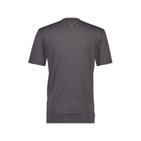 T-shirt manches courtes col rond 180 g/m² coton Gris ciment – Dassy Oscar