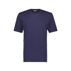 T-shirt manches courtes col rond 180 g/m² coton Marine – Dassy Oscar