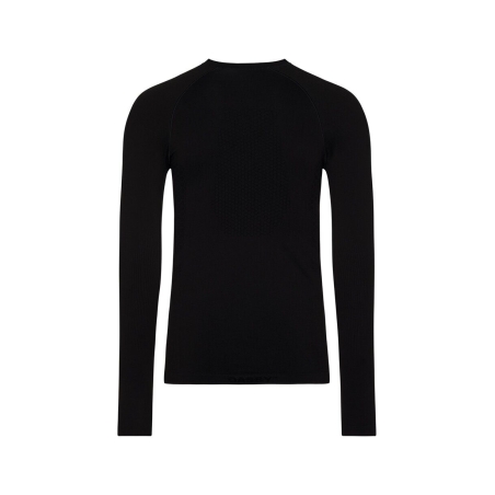 T-shirt thermique manches longues sans coutures 4-way stretch Noir – Dassy Pierre