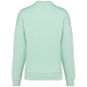 Sweat-shirt oversize écoresponsable col rond vert Native Spirit – vue 2