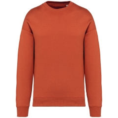 Sweat oversize col rond écoresponsable Rouge – Native Spirit