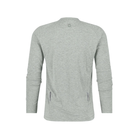 Henley de travail manches longues antibactérien en matières recyclées Gris mirage – Dassy Serengeti