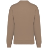Sweat oversize écoresponsable col rond marron Native Spirit – vue 2