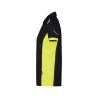 Polo de travail femme respirant avec détails réfléchissants Noir/jaune fluo – Dassy Veracruz Women