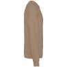 Sweat oversize écoresponsable col rond marron Native Spirit – vue 3
