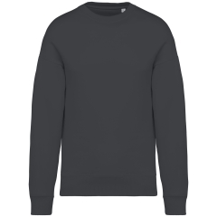 Sweat oversize écoresponsable col rond Gris – Native Spirit