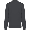 Sweat oversize écoresponsable col rond Gris – Native Spirit – vue 2