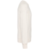 Sweat oversize écoresponsable col rond blanc ivoire Native Spirit – vue 3