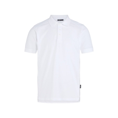 Polo de travail coton recyclé UPF 50+ slim fit Blanc – Dassy PRISTINE