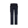 Pantalon de travail femme stretch poches genoux Cordura Marine/noir – Dassy Ponti Flex women