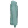 Sweat-shirt oversize écoresponsable col rond Vert jade Native Spirit – vue 3
