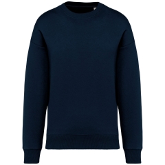 Sweat oversize écoresponsable col rond Marine – Native Spirit
