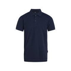 Polo de travail coton recyclé UPF 50+ slim fit Marine – Dassy PRISTINE