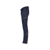 Pantalon de travail stretch slim fit multipoches Bleu nuit coupe courte – Dassy Storax