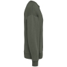 Sweat oversize écoresponsable col rond Vert Khaki Native Spirit – vue 3