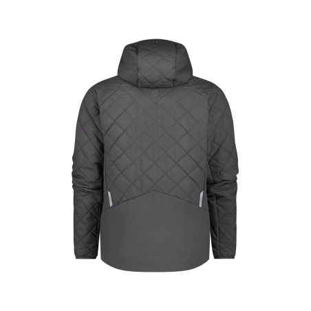 Veste isolante matelassée stretch rembourrage thermique Sorona Gris anthracite – Dassy Tama