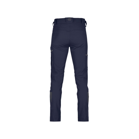 Pantalon de travail stretch slim fit multipoches Bleu nuit – Dassy Storax