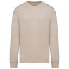 Sweat oversize écoresponsable col rond beige Native Spirit