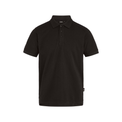 Polo de travail coton recyclé UPF 50+ slim fit Noir – Dassy PRISTINE