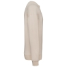 Sweat oversize écoresponsable col rond beige Native Spirit – vue 3