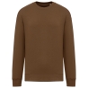 Sweat-shirt oversize écoresponsable col rond Marron Native Spirit