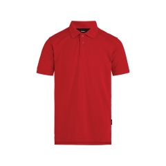 Polo de travail coton recyclé UPF 50+ slim fit Rouge – Dassy PRISTINE