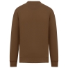 Sweat-shirt oversize écoresponsable col rond Marron Native Spirit – vue 2