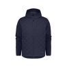 Veste isolante matelassée stretch rembourrage thermique Sorona Bleu nuit – Dassy Tama