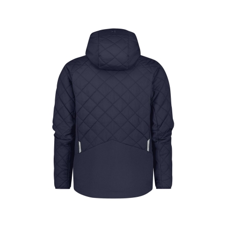 Veste isolante matelassée stretch rembourrage thermique Sorona Bleu nuit – Dassy Tama