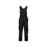 Cotte à bretelles stretch multipoches 4-way Cordura Noir – Dassy Tronix Next