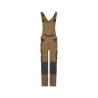 Cotte à bretelles stretch multipoches 4-way Cordura Camel/gris – Dassy Tronix Next