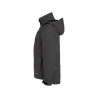 Veste softshell femme coupe-vent imperméable capuche amovible Gris – Dassy PURE
