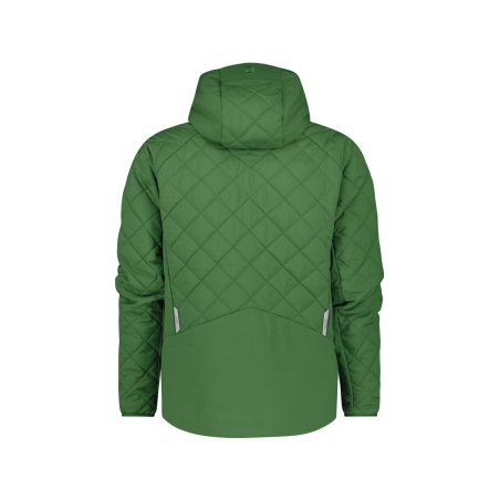 Veste isolante matelassée stretch rembourrage thermique Sorona Vert orme – Dassy Tama