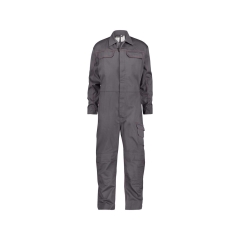 Combinaison de travail ignifugée 100% coton multipoches Gris ciment – Dassy Toronto