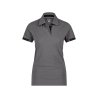 Polo de travail femme coupe cintrée anti-UV respirant Gris/noir – Dassy Traxion Next Women