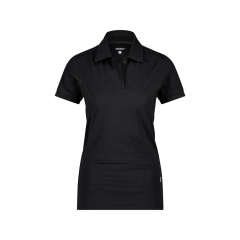 Polo de travail femme coupe cintrée anti-UV respirant Noir – Dassy Traxion Next Women