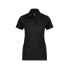 Polo de travail femme coupe cintrée anti-UV respirant Noir – Dassy Traxion Next Women
